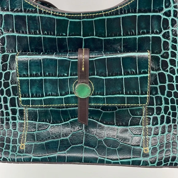 Dooney & Bourke Hobo Bag in Teal G4 - Picture 3 of 11